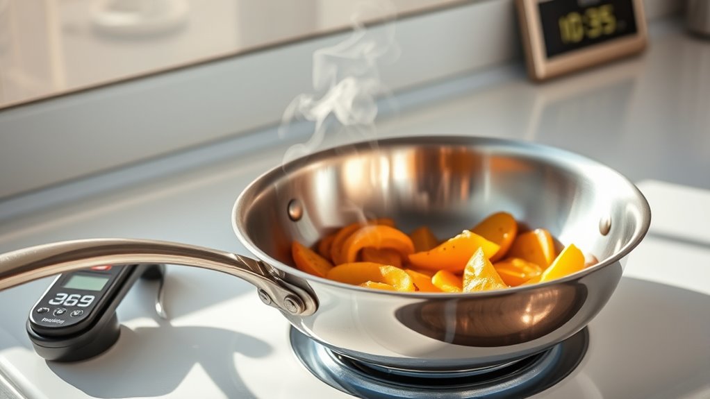 preheat monitor adjust prevent