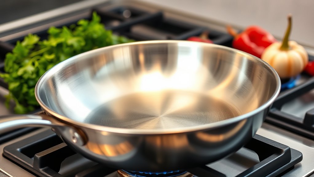 preheat pan properly first