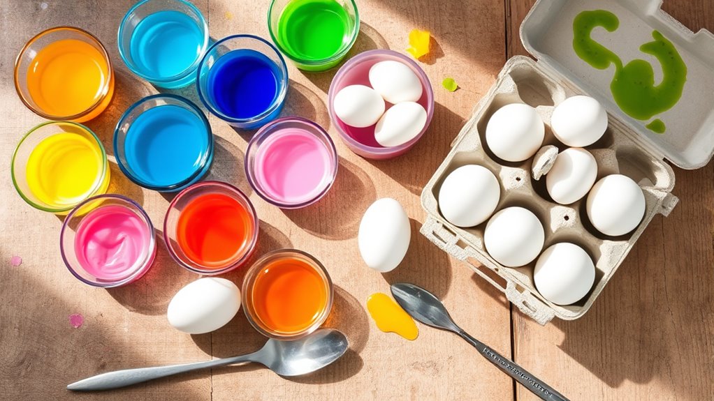 prepare boil cool eggs