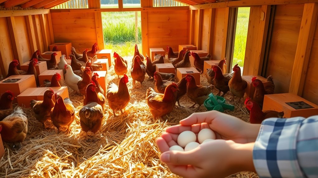 prepare clean comfortable nesting spaces