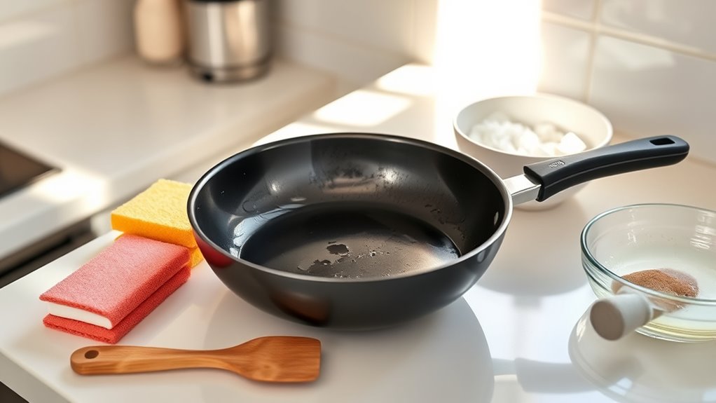 prepare soak scrape wipe