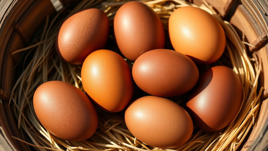 range of brown shades