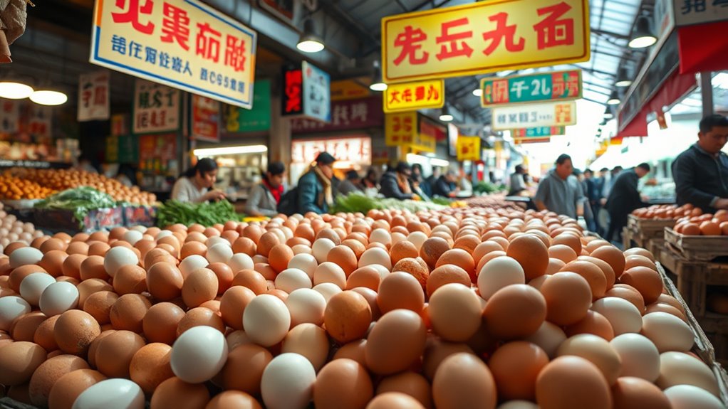 regional egg price variations