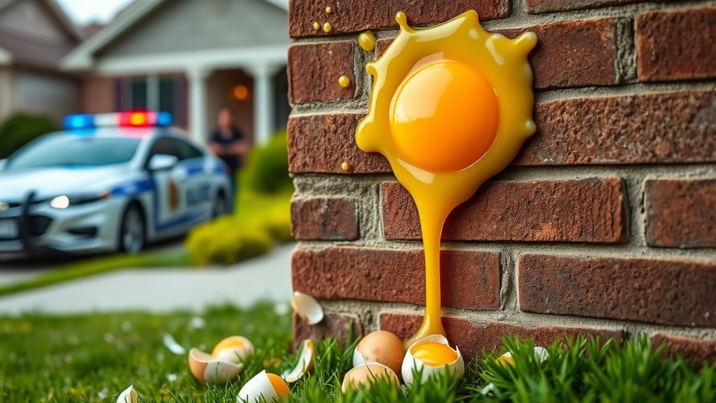 report egging with details