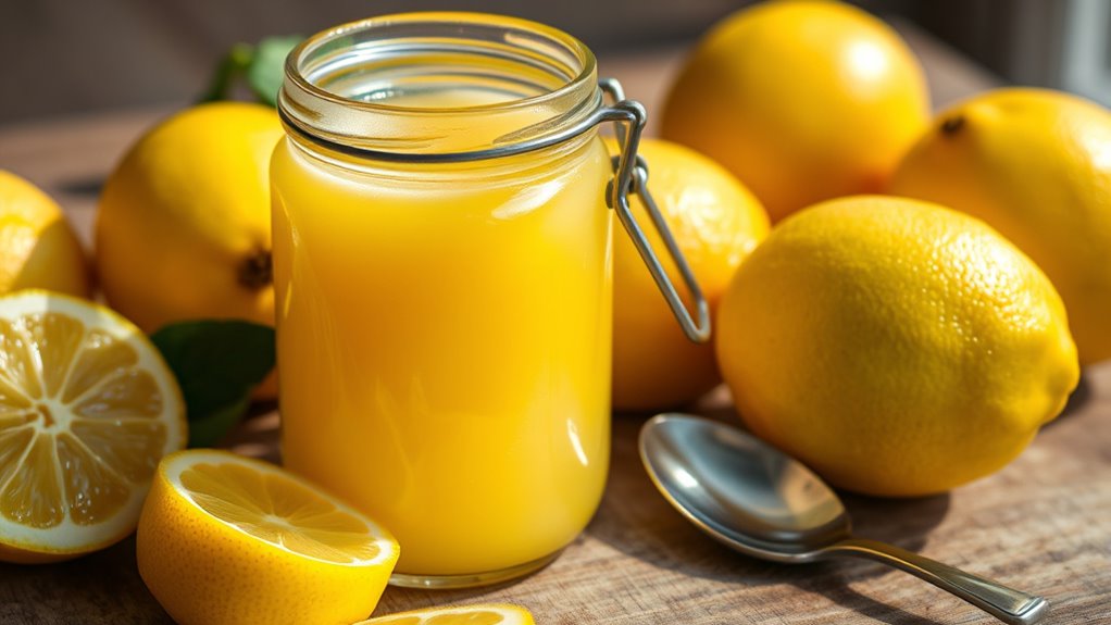 rich velvety lemon curd