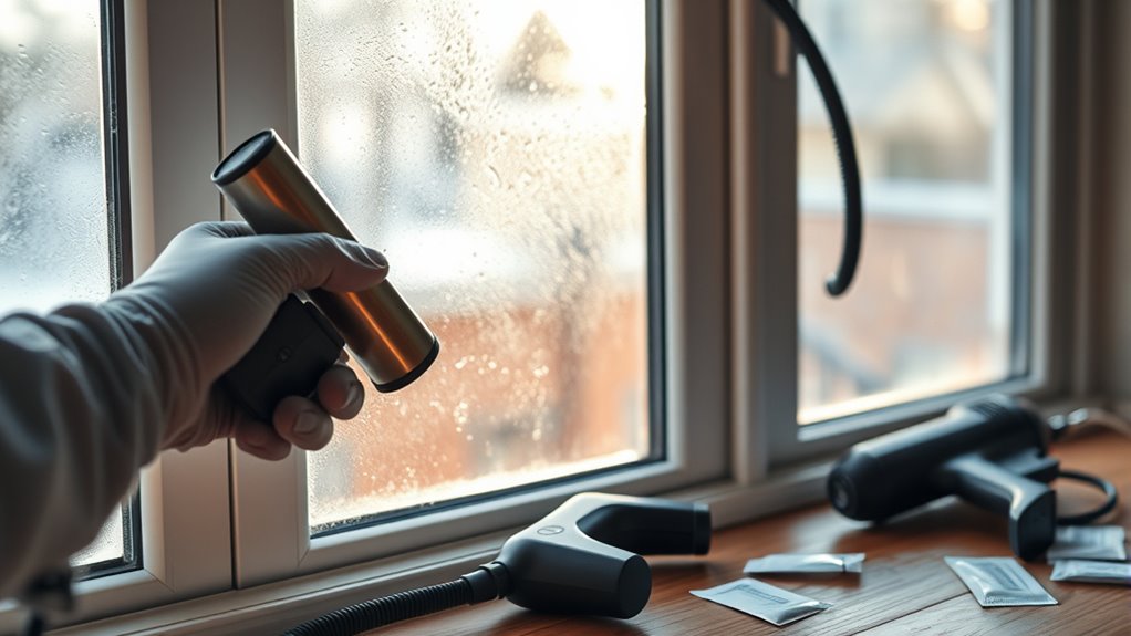 seal failure causes window condensation