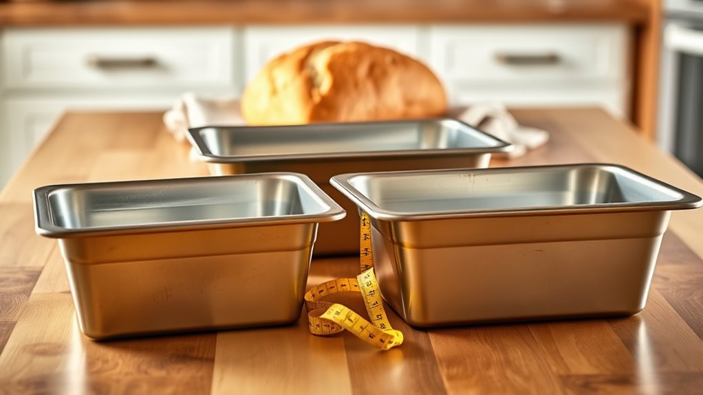 selecting the correct loaf pan