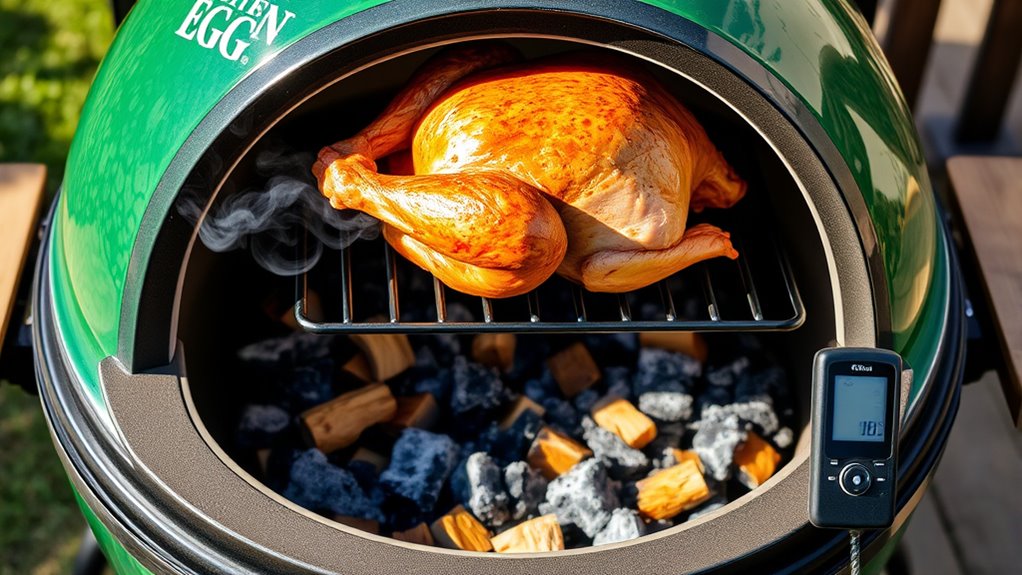 setup for indirect smoking