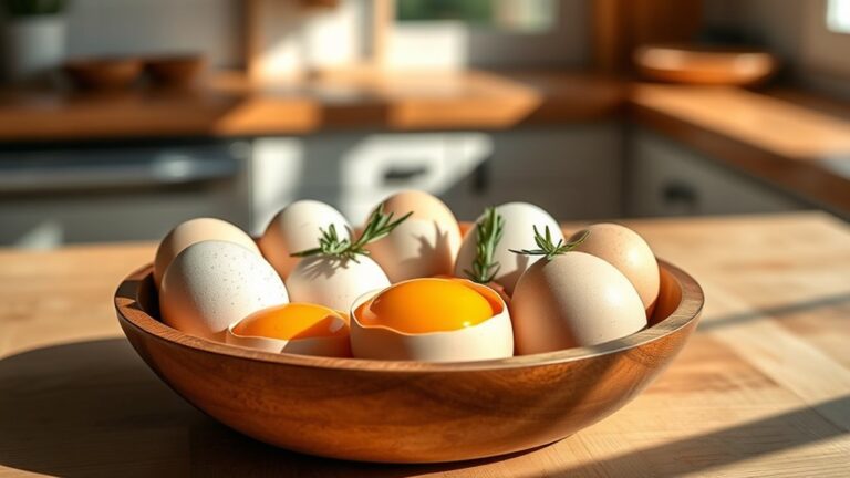 seven eggs protein content