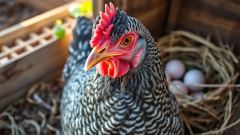 signs of laying readiness