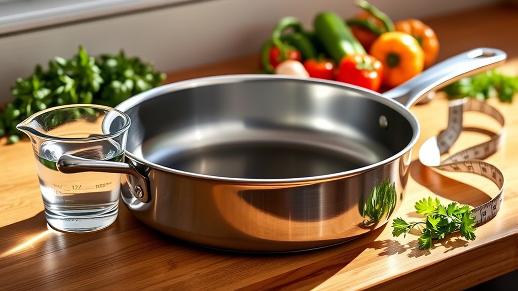 small versatile frying pan