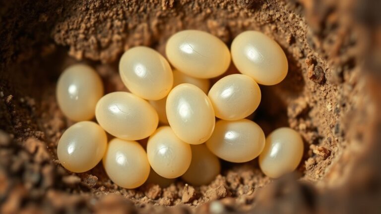 small white oval eggs