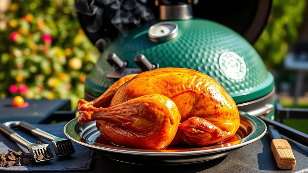 smoke turkey in bge