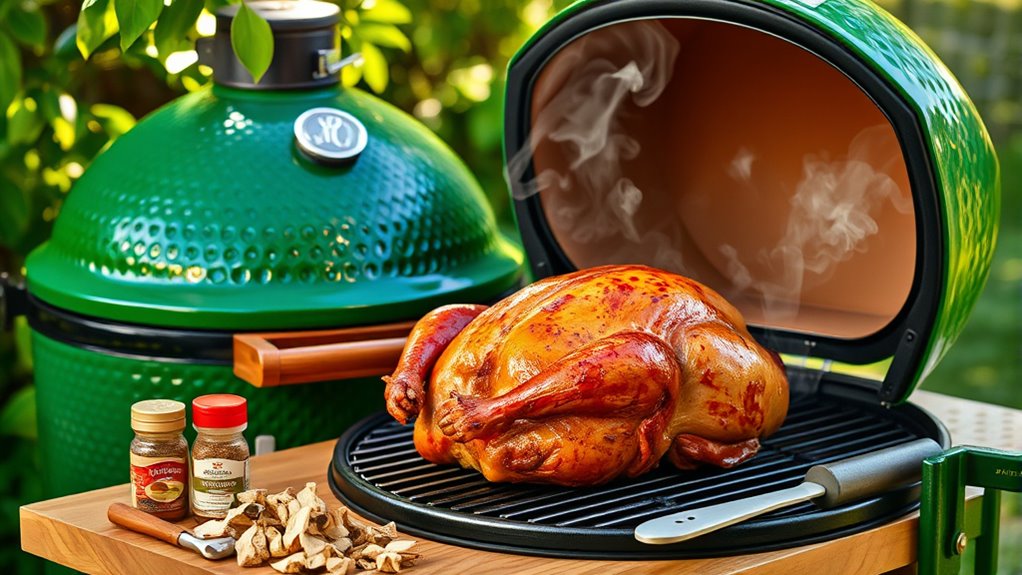 smoke turkey on bge