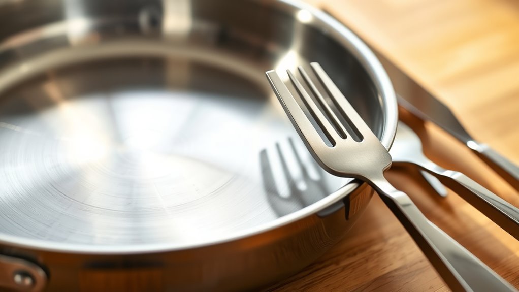 stainless steel utensil scratches