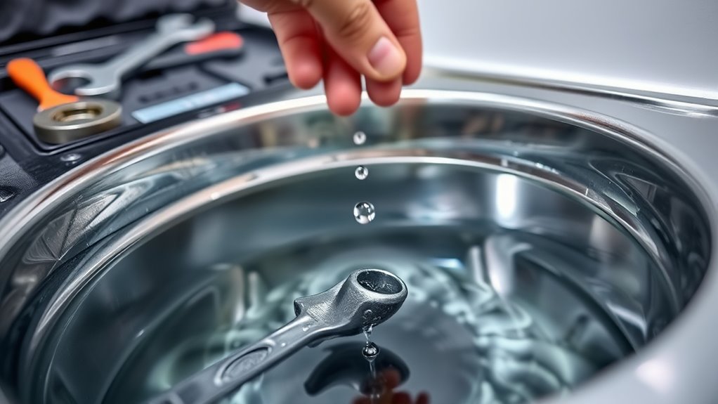 stop ac water overflow