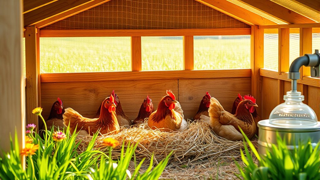 stress free hens thrive naturally