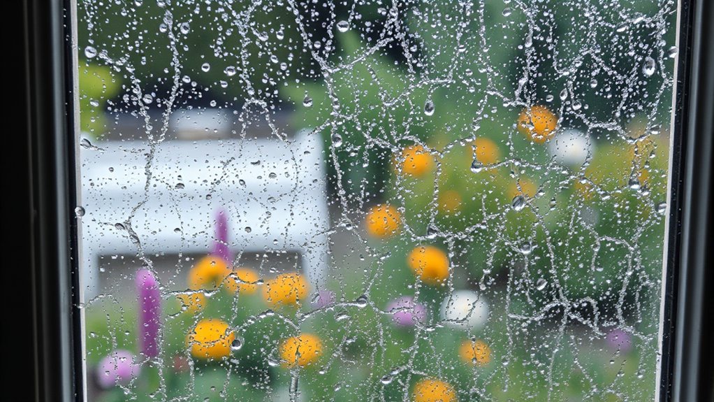 trapped moisture inside window