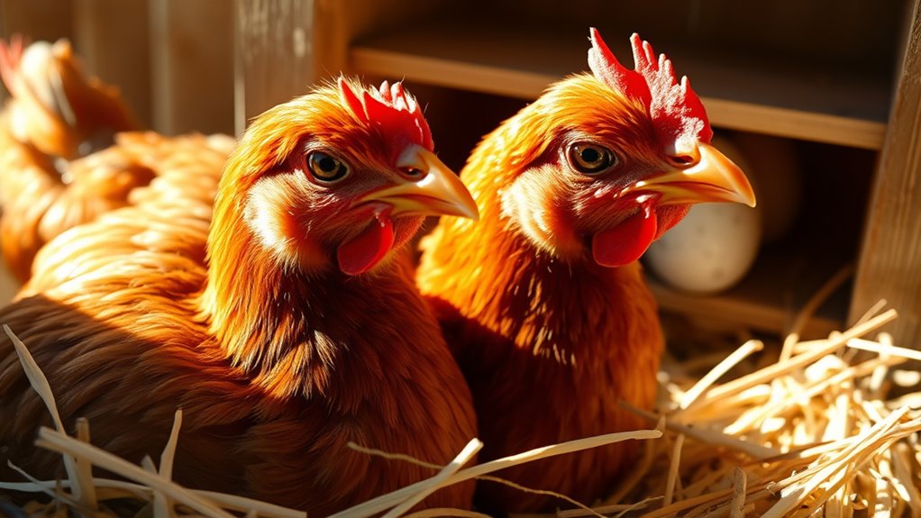 when do hens start laying