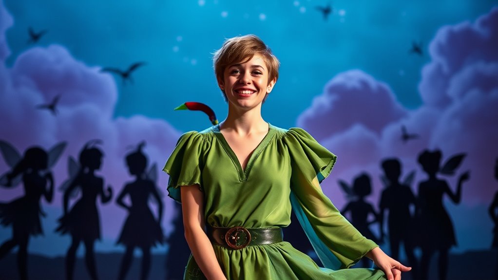 women cast as peter pan